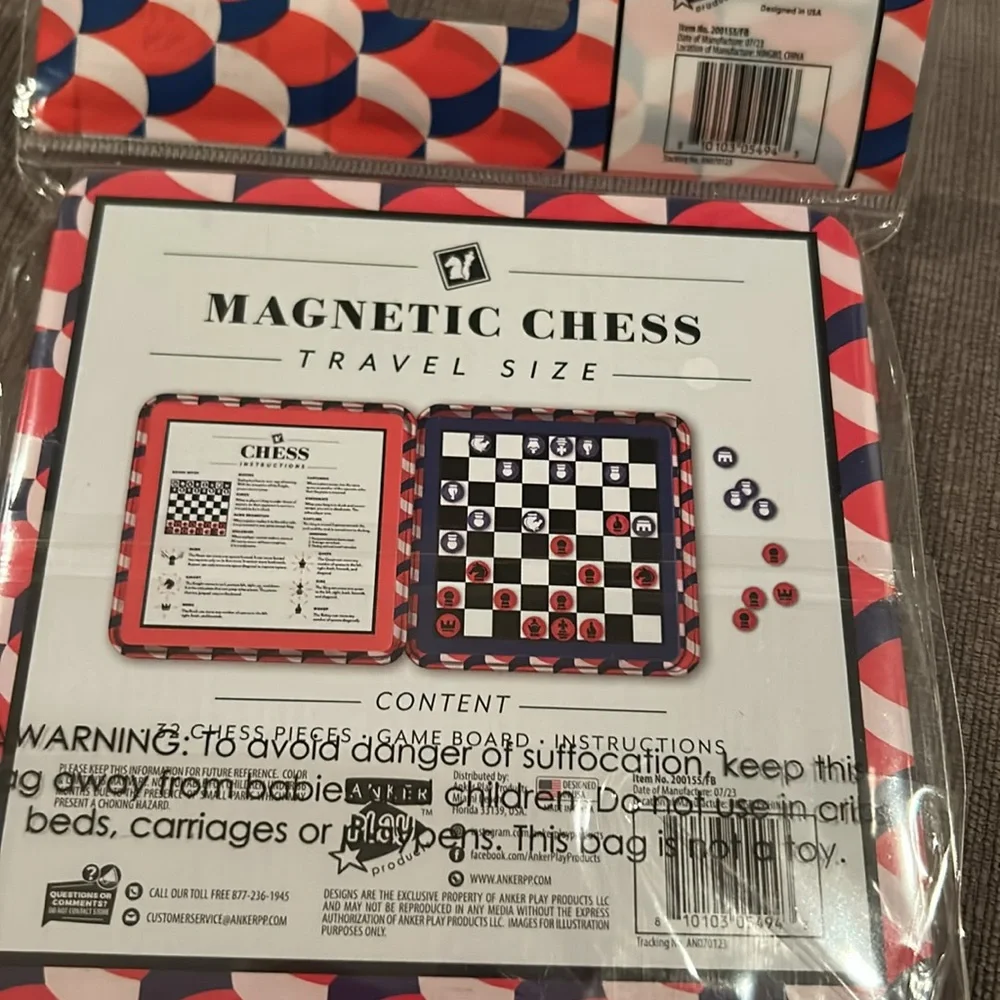 Magnetic Chess Travel size NEW